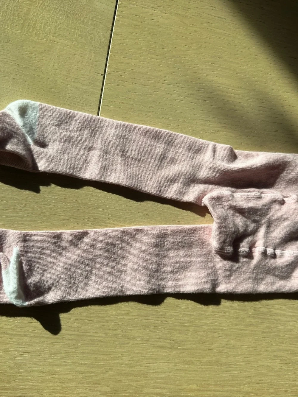 Petit Bateau Pale Pink Tights 6/12M / 74cm